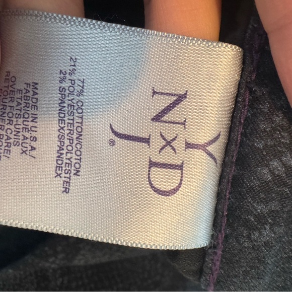 NYDJ blue Snake Print Skinny Jeans - Picture 6 of 7